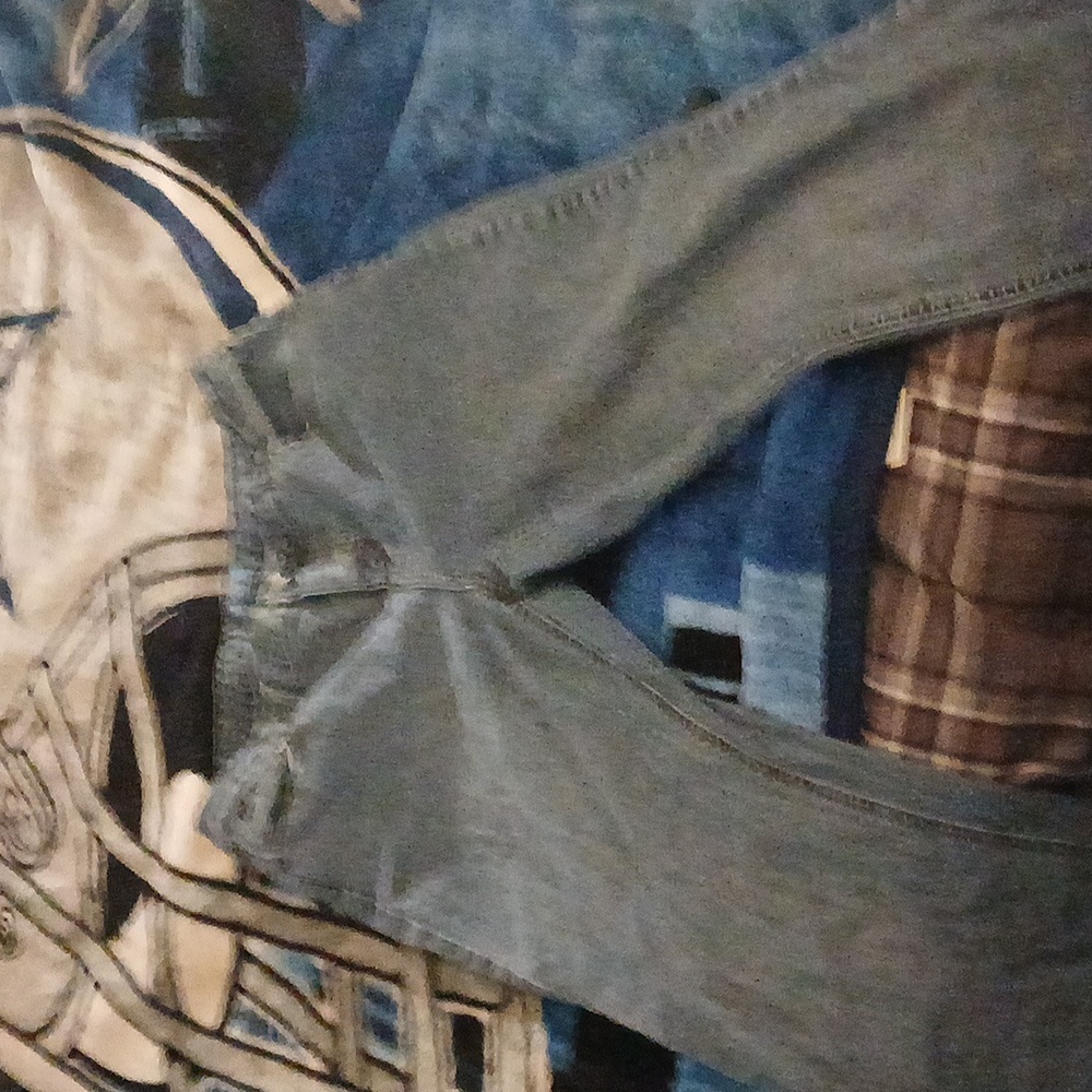 Pair of blue jeans